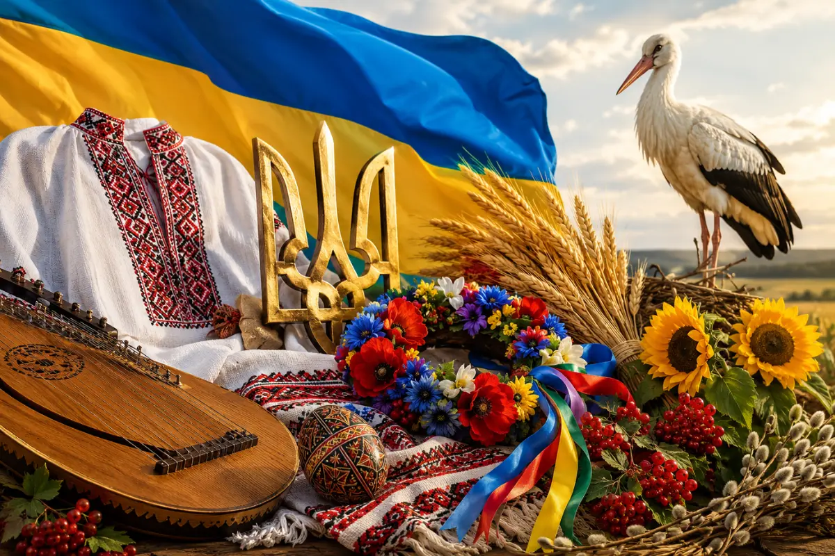Композиція з символами України
