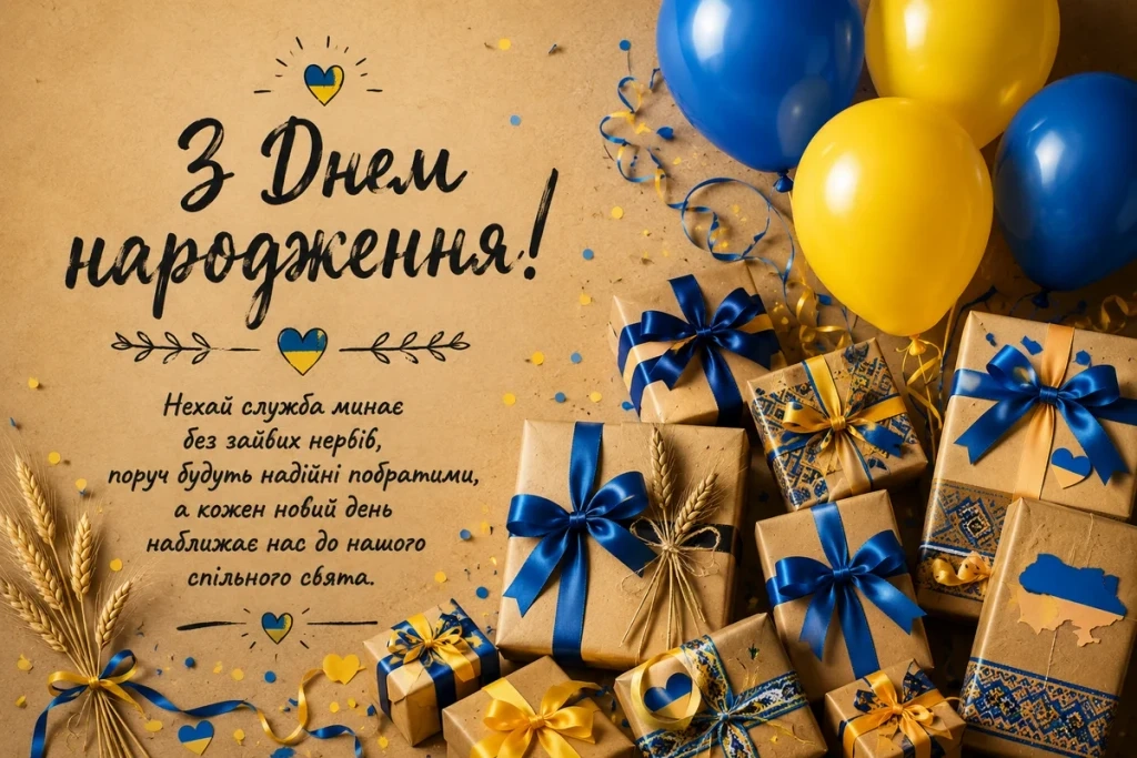Подарунки для військовослужбовця
