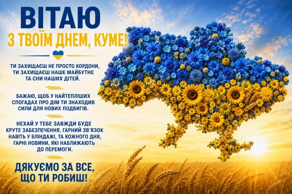 Квіткова карта України для кума