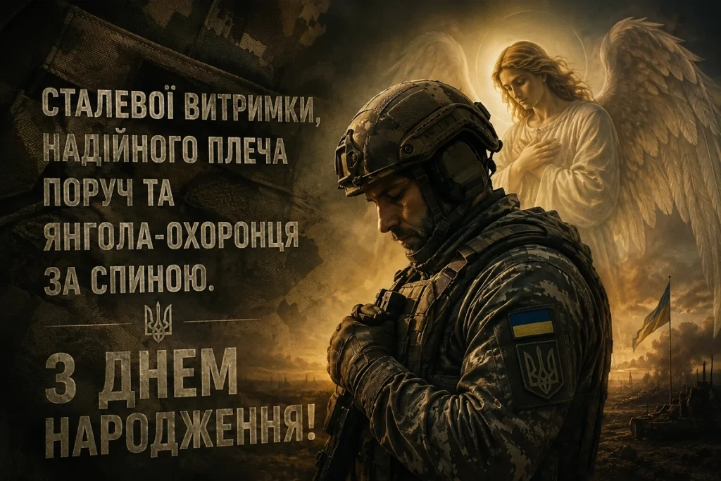Ангел, який оберігає військового