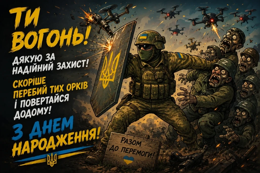 Тримай свій щит, бо зомбі близько