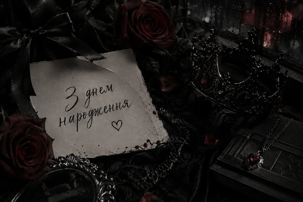 З Днем народження у стилі dark romance