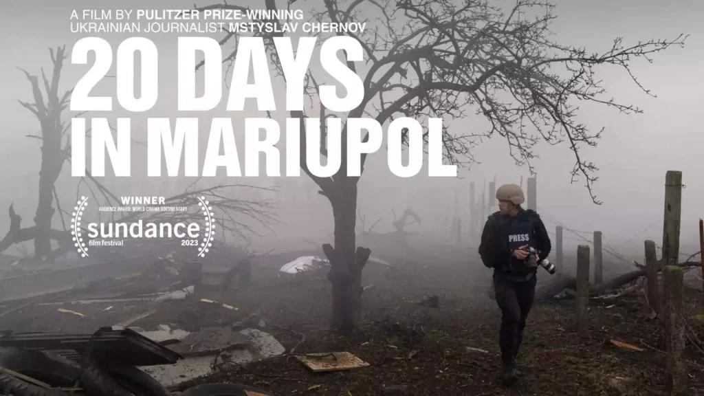 постер фільму 20 днів у Маріуполі