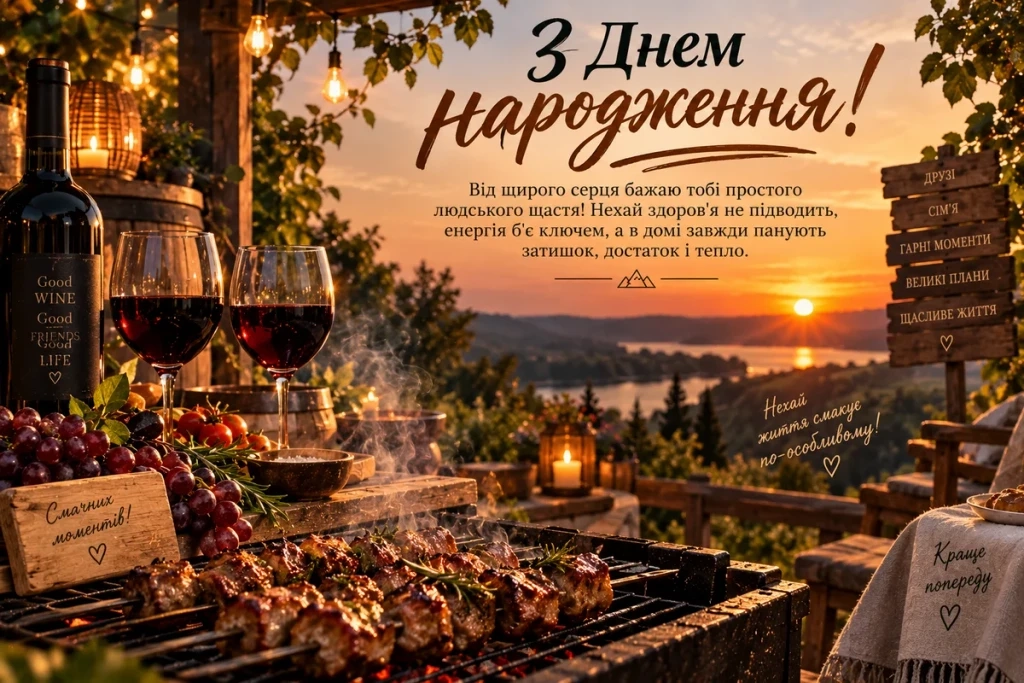 Святковий натюрморт для справжніх чоловіків