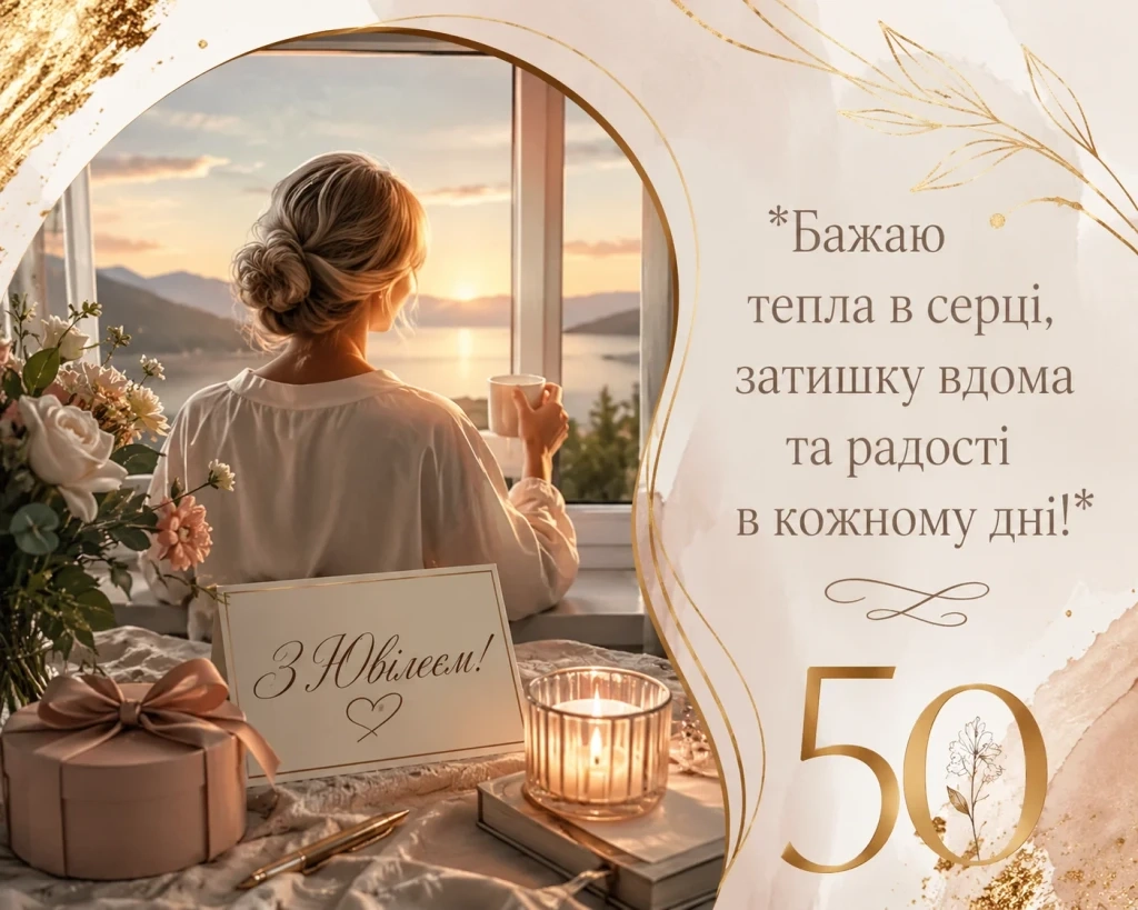 Яскраве привітання для пані