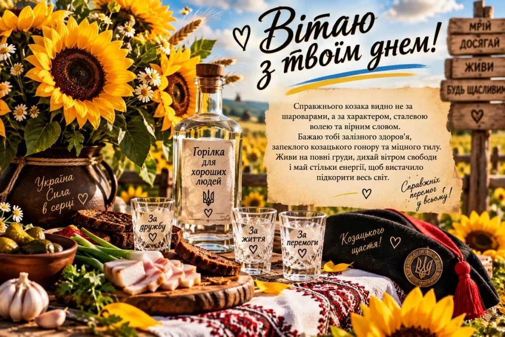 Вітання для справжнього козака